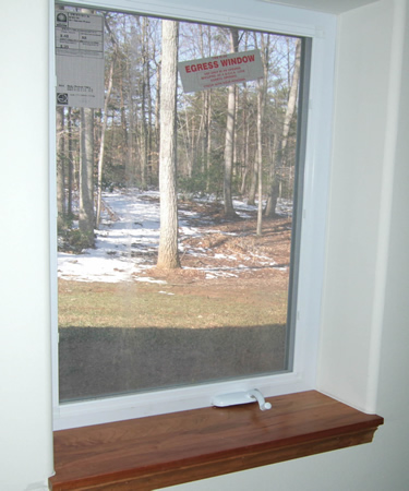  Basement Egress window